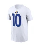 Men's Nike Cooper Kupp White Los Angeles Rams Name and Number T-shirt