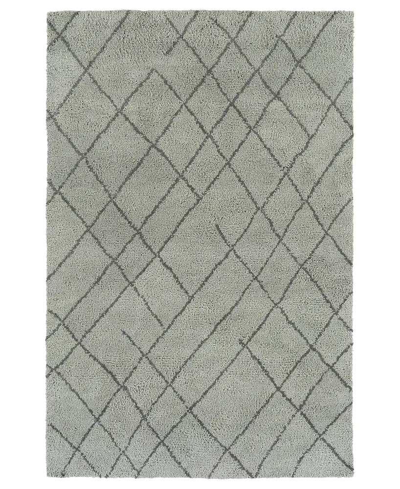 Kaleen Micha MCA98 8' x 10' Area Rug - Silver