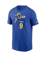 Men's Nike Matthew Stafford Royal Los Angeles Rams Player Graphic T-shirt