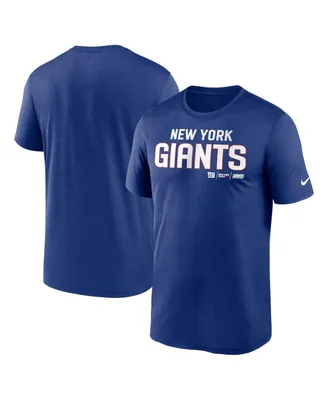 Men's Nike Royal New York Giants Legend Community Performance T-shirt
