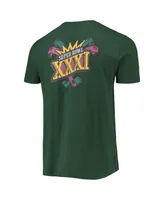 Men's New Era Green Bay Packers Patch Up Collection Super Bowl Xxxi T-shirt