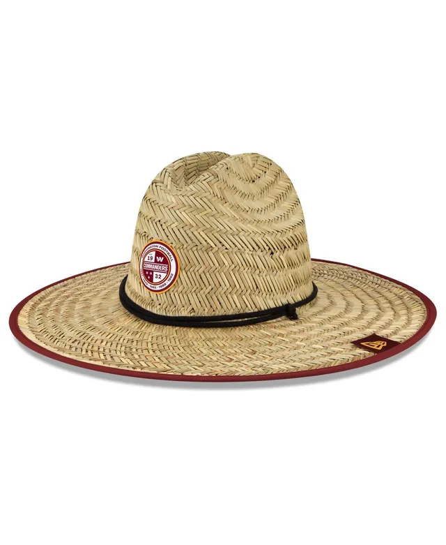 Men's New Era Natural Tampa Bay Buccaneers NFL Training Camp Official Straw  Lifeguard Hat