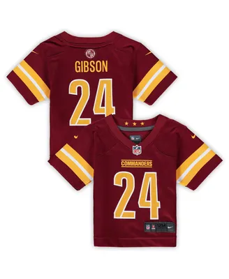 Infant Boys and Girls Nike Antonio Gibson Burgundy Washington Commanders Game Jersey