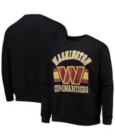 Men's Nfl x Darius Rucker Collection by Fanatics Black Washington Commanders Sponge Fleece Pullover Sweatshirt