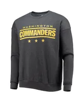 Men's Nfl x Darius Rucker Collection by Fanatics Charcoal Washington Commanders Star Sponge Fleece Pullover Sweatshirt