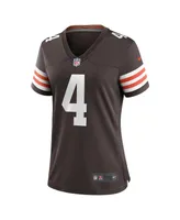 Women's Nike Deshaun Watson Brown Cleveland Browns Game Jersey