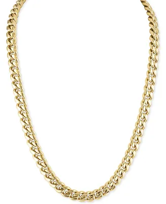Men's Curb Link 22" Chain Necklace in Stainless Steel