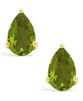 Macy's Peridot (1-7/8 ct. t.w.) Stud Earrings in 14K Gold