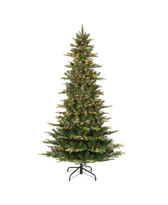 9' Pre-Lit Slim Aspen Fir Tree with 700 Underwriters Laboratories Clear Incandescent Lights, 1451 Tips