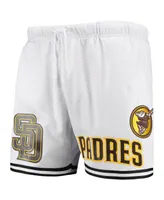 Men's Pro Standard White San Diego Padres Logo Mesh Shorts