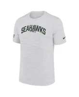 Men's Nike White Seattle Seahawks Velocity Athletic Stack Performance T-shirt