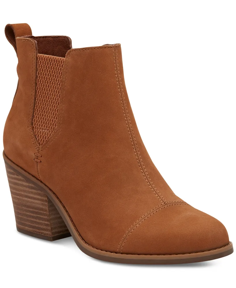 Toms Women's Everly Block-Heel Booties