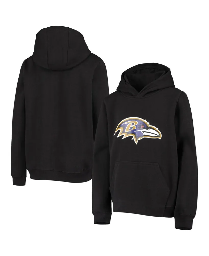 Outerstuff Big Boys Purple Baltimore Ravens Draft Pick Pullover