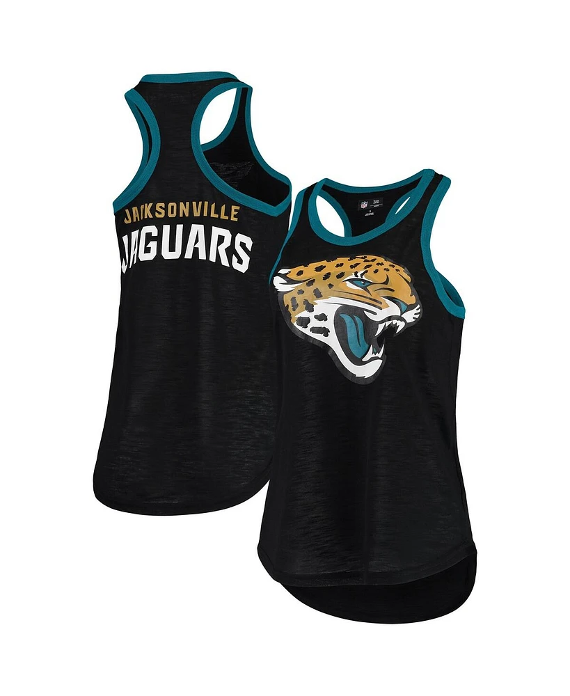 Women's G-iii 4Her by Carl Banks Black Jacksonville Jaguars Tater Tank Top