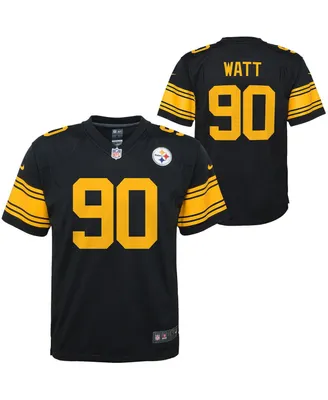 Nike Big Boys T.j. Watt Pittsburgh Steelers Color Rush Player Game Jersey