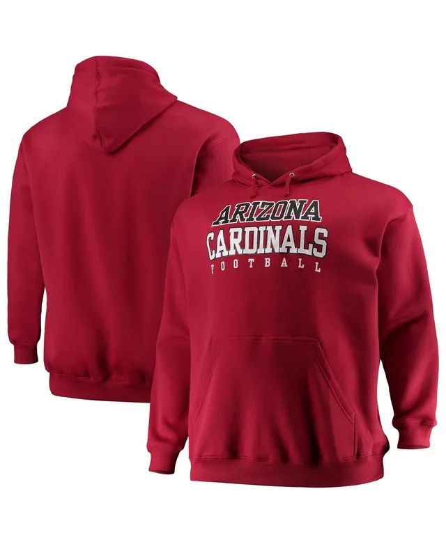 Lids Arizona Cardinals Mitchell & Ness Big Face 5.0 Pullover Hoodie -  Cardinal