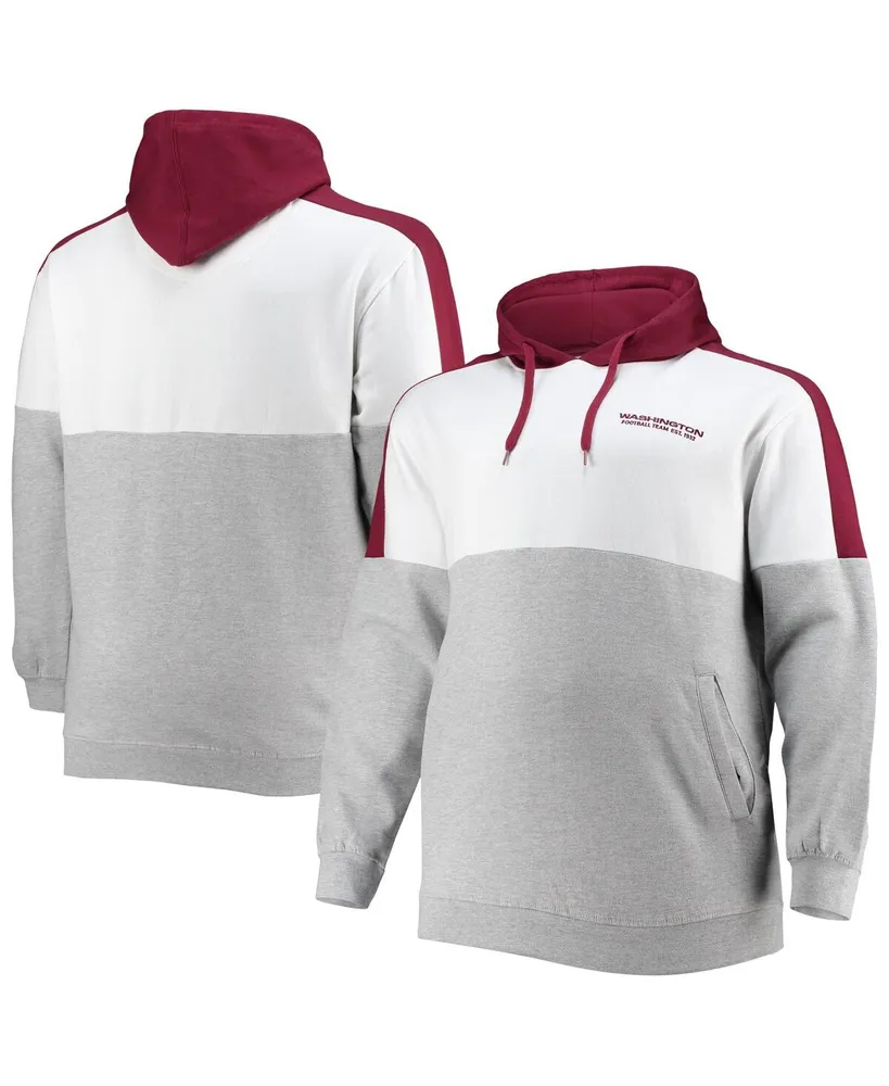 Men's Mitchell & Ness Burgundy Washington Football Team Full-Zip