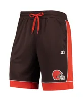Men's Starter Brown, Orange Cleveland Browns Fan Favorite Fashion Shorts
