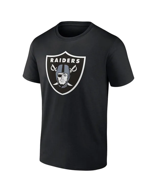 Men's Fanatics Branded Davante Adams Black Las Vegas Raiders Player Icon Name & Number T-Shirt