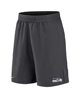 Men's Nike Anthracite Seattle Seahawks Stretch Woven Shorts