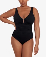 Ralph Lauren Ring Over The Shoulder One Piece Swimsuit