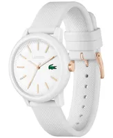 Lacoste Women's L.12.12 Silicone Strap Watch 36mm