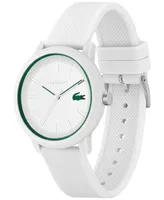 Lacoste Men's L.12.12 Silicone Strap Watch 42mm