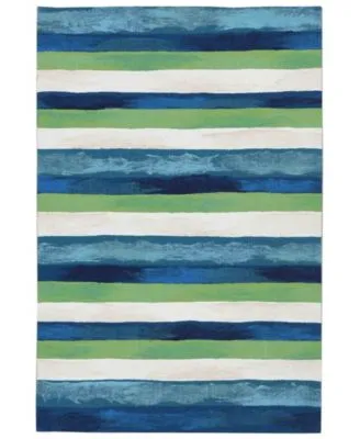 Liora Manne Visions Ii Painted Stripes Area Rug