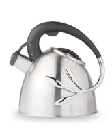 Vine Whistling Tea Kettle - Silver