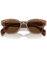 Ray-Ban Unisex Low Bridge Fit Polarized Sunglasses, RB0880SF53-p