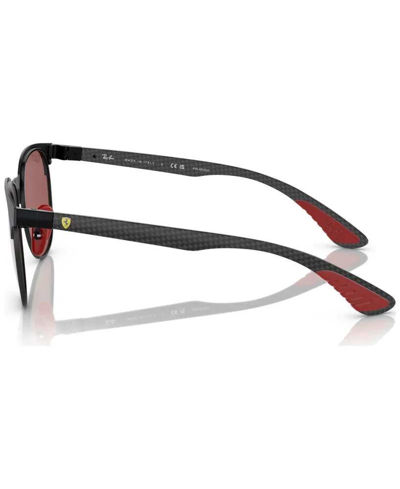 Ray-Ban RB8327M Scuderia Ferrari Collection 53 Unisex Polarized Sunglasses