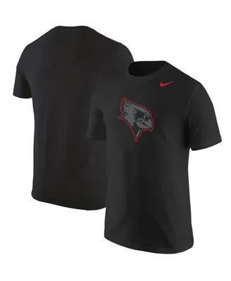 Men's Nike Black Illinois State Redbirds Logo Color Pop T-shirt