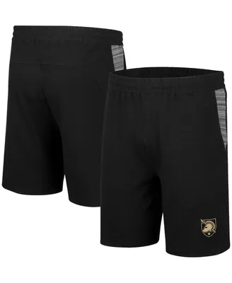 Men's Colosseum Black Army Knights Wild Party Shorts