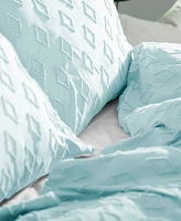 Southshore Fine Linens Gemma Piece Textured Duvet Cover Set
