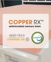 Closeout Dream Serenity Copper Rx 3 Memory Foam Mattress Topper Collection