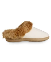 Isotoner Signature Women's Velour Valerie Comfort Hoodback Slippers
