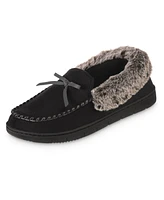 Isotoner Signature Women's Microsuede Rae Comfort Moccasin Slippers