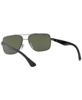 Ray-Ban Men's Polarized Sunglasses, RB3483