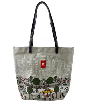 New York City Canvas Tote Bag, Created for Macy's