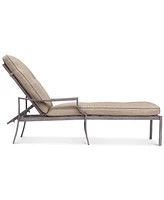 Closeout! Wayland Outdoor Chaise Lounge, Created for Macy's