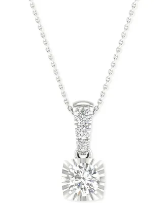 Diamond Pendant 18" Necklace (1/3 ct. t.w.) in 14K White Gold