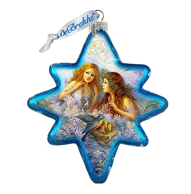 G.DeBrekht Flower Fairies North Star Holiday Ornament