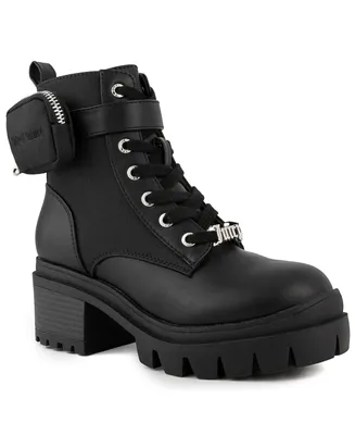 Juicy Couture Women's Quentin Combat Boots