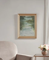 Martha Stewart Estuary Framed Glass Wall Art