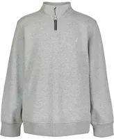 Nautica Big Boys Fleece Mock Neck Pullover Sweatshirt