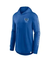 Men's Fanatics Royal Florida Gators Photo Finish Hoodie Long Sleeve T-shirt