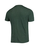 Men's Concepts Sport Heathered Charcoal, Green Ndsu Bison Meter T-shirt and Pants Sleep Set