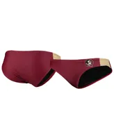 Women's Foco Garnet Florida State Seminoles Wordmark Bikini Bottom