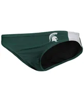 Women's Foco Green Michigan State Spartans Wordmark Bikini Bottom