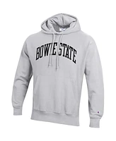 Men's Champion Gray Bowie State Bulldogs Tall Arch Pullover Hoodie